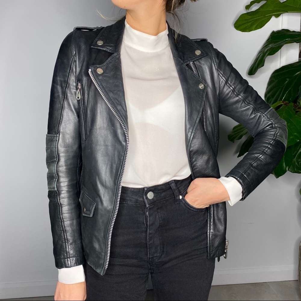 DOMA LEATHER JACKET - Picture 4 of 13